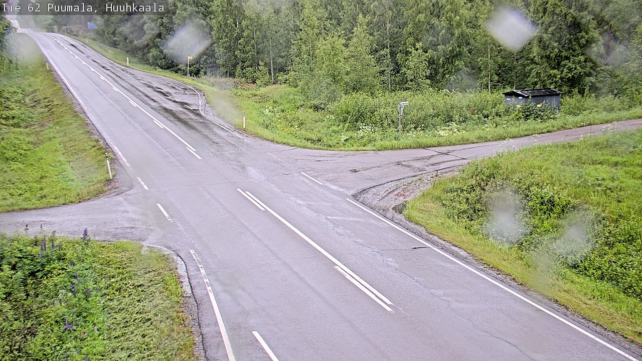 Weather Camera Image Road 62 Puumala, Huuhkaala, Puumala, Etelä-Savo