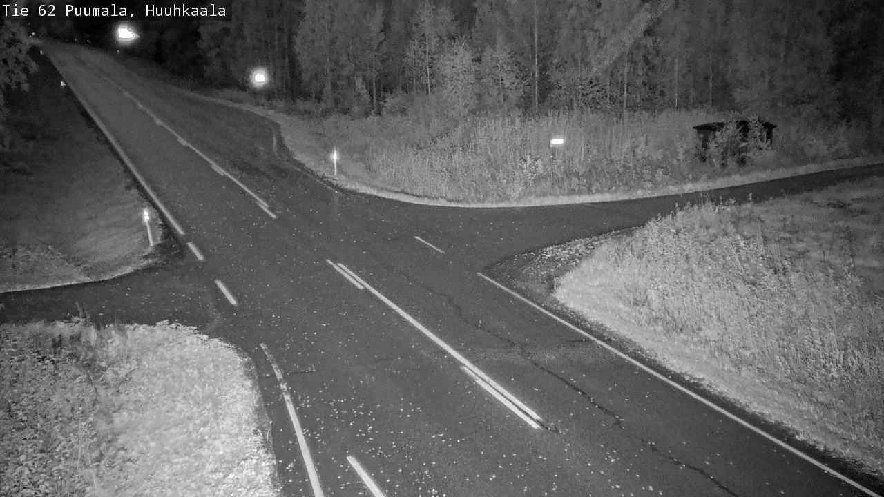 Weather Camera Image Road 62 Puumala, Huuhkaala, Puumala, Etelä-Savo