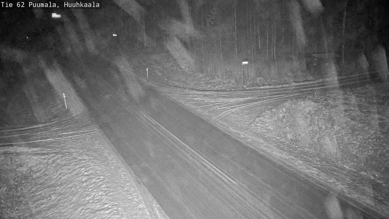 Weather Camera Image Väg 62 Puumala, Huuhkaala, Puumala, Etelä-Savo