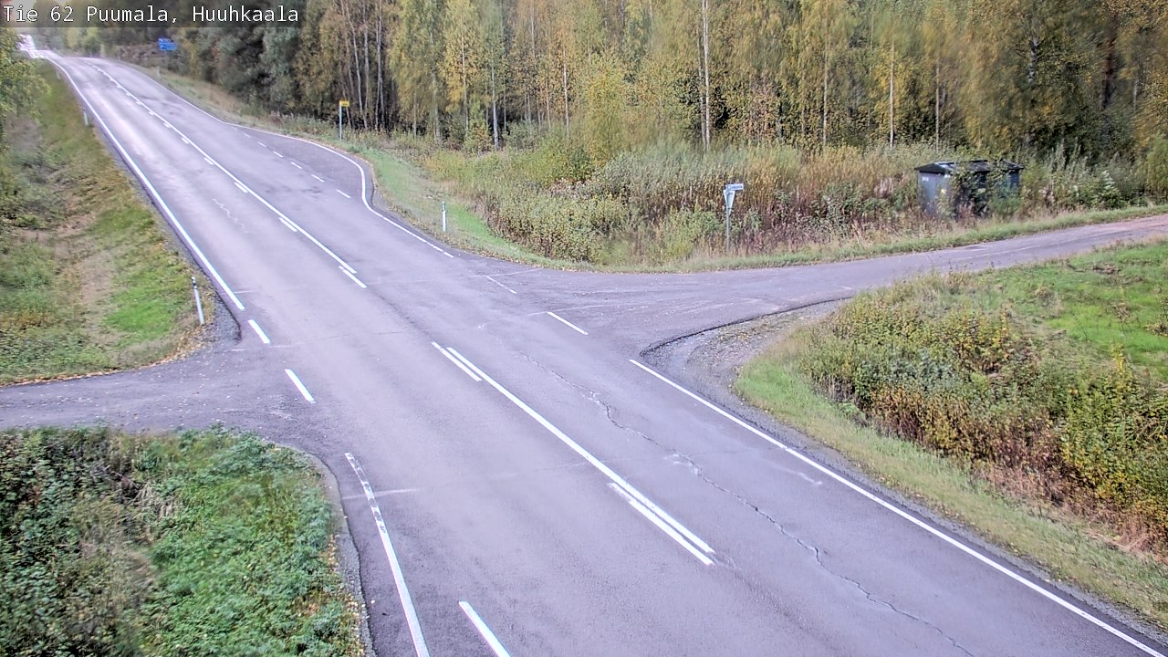 Weather Camera Image Road 62 Puumala, Huuhkaala, Puumala, Etelä-Savo