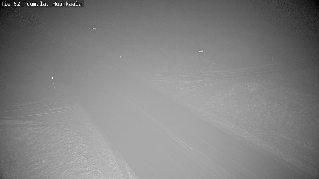 Weather Camera Image Väg 62 Puumala, Huuhkaala, Puumala, Etelä-Savo