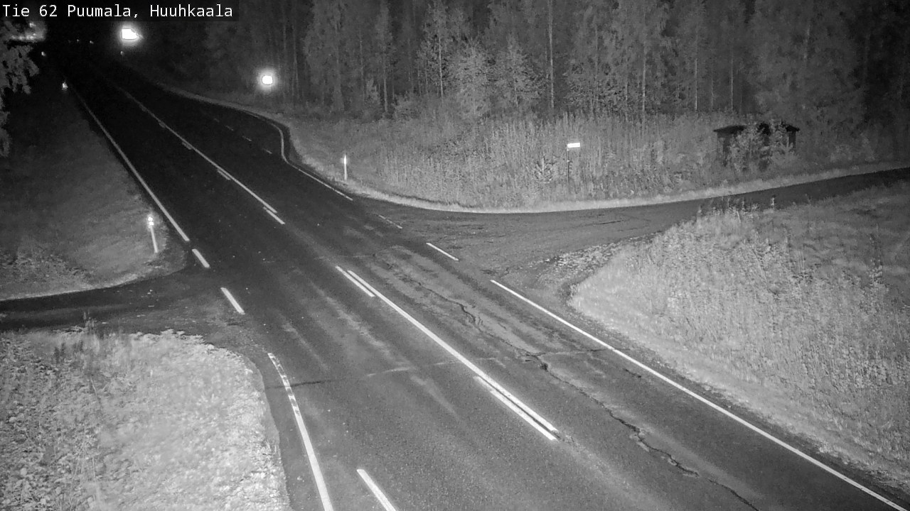 Weather Camera Image Road 62 Puumala, Huuhkaala, Puumala, Etelä-Savo