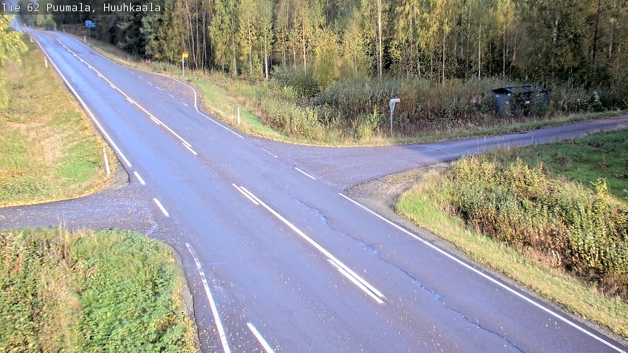 Weather Camera Image Road 62 Puumala, Huuhkaala, Puumala, Etelä-Savo