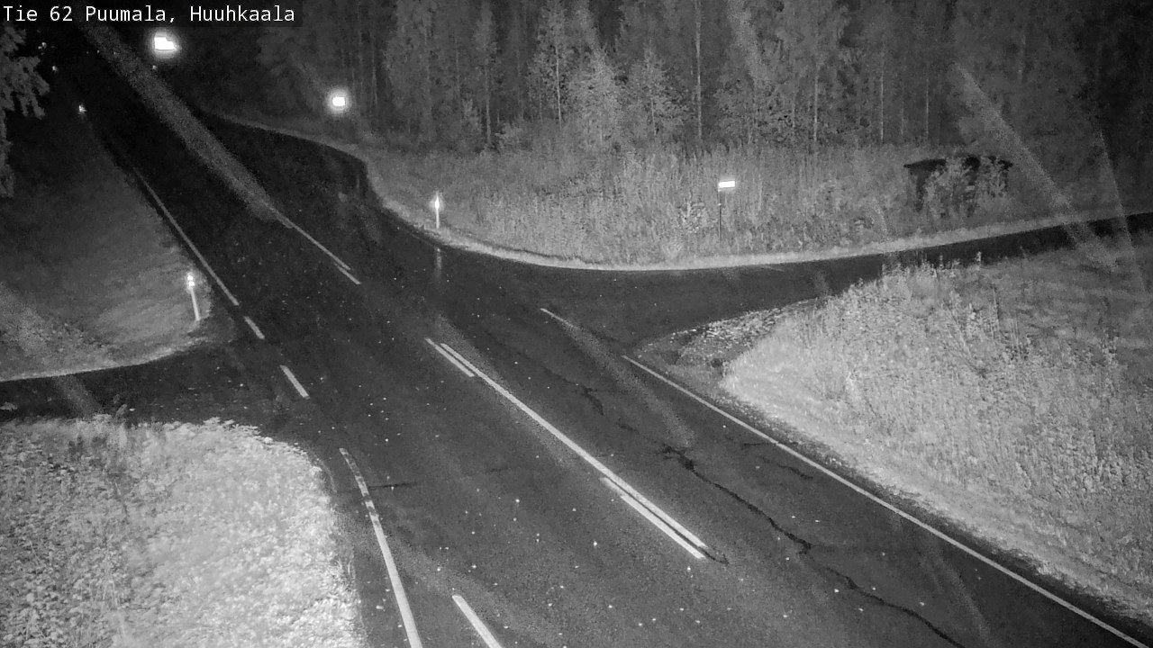 Weather Camera Image Road 62 Puumala, Huuhkaala, Puumala, Etelä-Savo