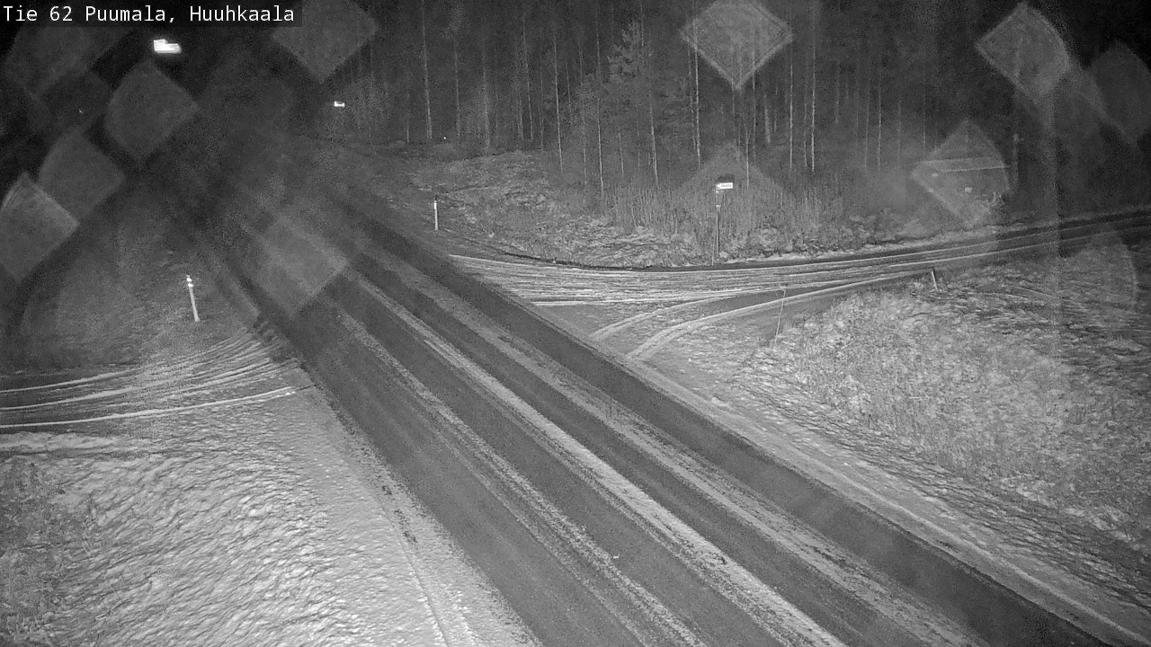 Weather Camera Image Väg 62 Puumala, Huuhkaala, Puumala, Etelä-Savo