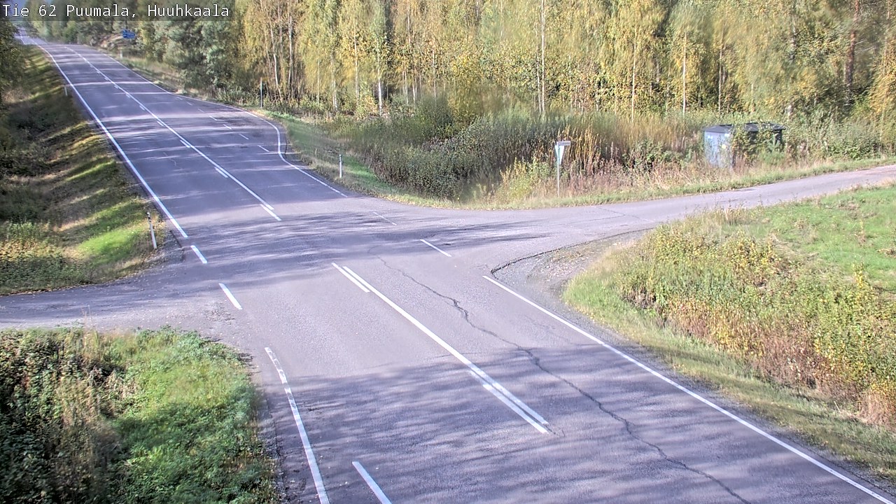 Weather Camera Image Road 62 Puumala, Huuhkaala, Puumala, Etelä-Savo