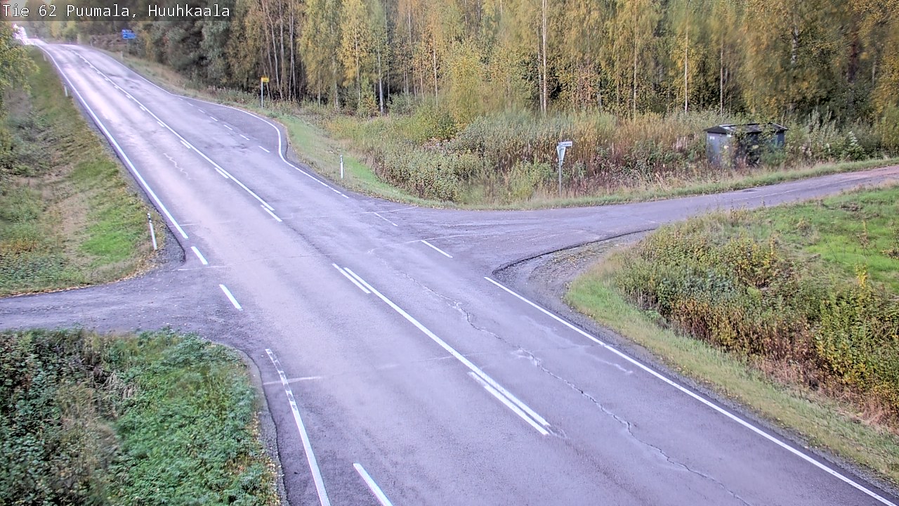 Weather Camera Image Road 62 Puumala, Huuhkaala, Puumala, Etelä-Savo