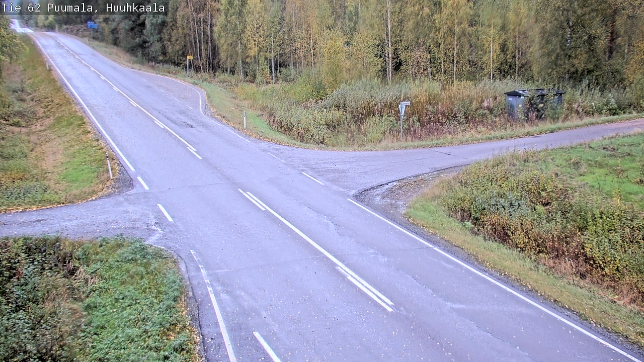 Weather Camera Image Road 62 Puumala, Huuhkaala, Puumala, Etelä-Savo