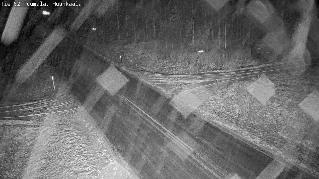 Weather Camera Image Väg 62 Puumala, Huuhkaala, Puumala, Etelä-Savo