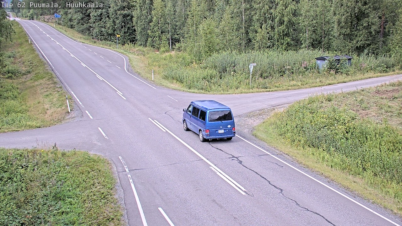 Kelikamerat Kuva Tie 62 Puumala, Huuhkaala, Puumala, Etelä-Savo