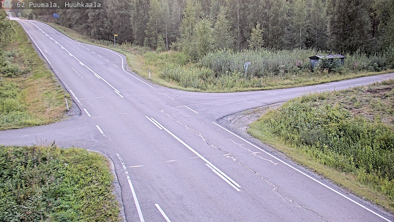 Kelikamerat Kuva Tie 62 Puumala, Huuhkaala, Puumala, Etelä-Savo