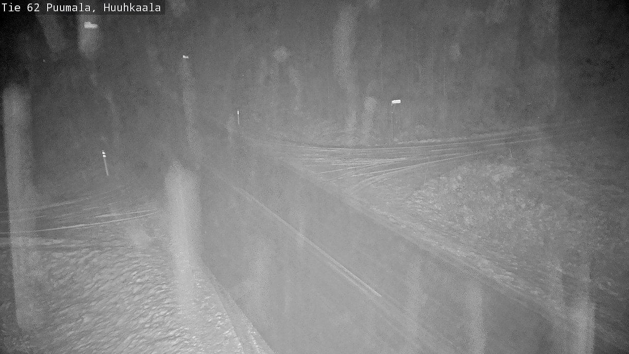 Weather Camera Image Väg 62 Puumala, Huuhkaala, Puumala, Etelä-Savo