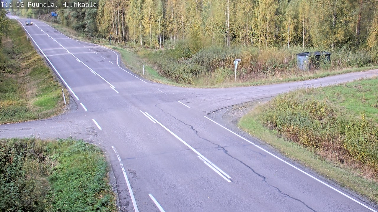 Weather Camera Image Road 62 Puumala, Huuhkaala, Puumala, Etelä-Savo