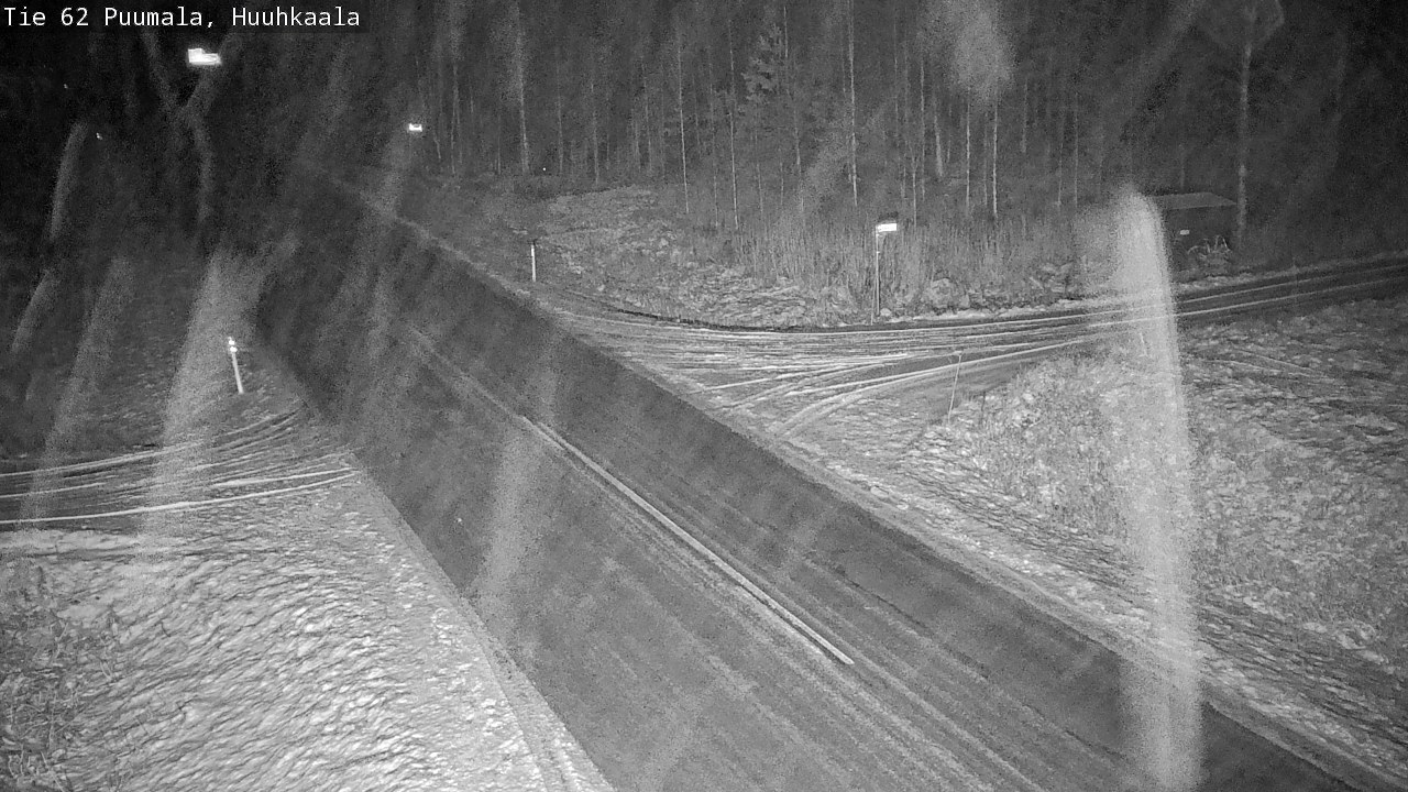 Weather Camera Image Väg 62 Puumala, Huuhkaala, Puumala, Etelä-Savo