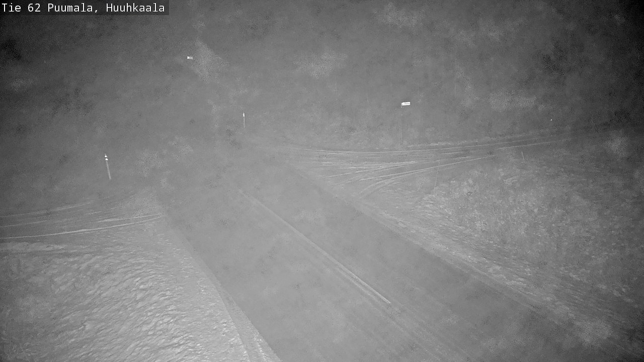 Weather Camera Image Väg 62 Puumala, Huuhkaala, Puumala, Etelä-Savo