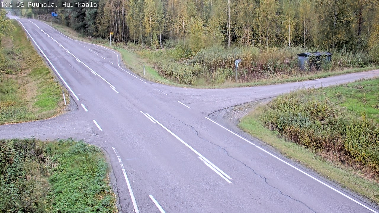 Weather Camera Image Road 62 Puumala, Huuhkaala, Puumala, Etelä-Savo