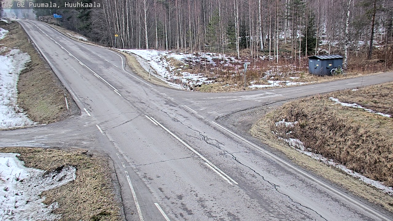 Weather Camera Image Road 62 Puumala, Huuhkaala, Puumala, Etelä-Savo