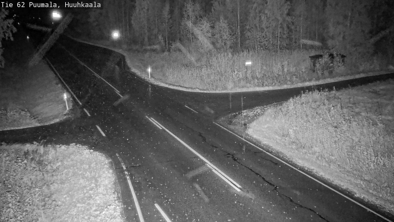 Weather Camera Image Road 62 Puumala, Huuhkaala, Puumala, Etelä-Savo
