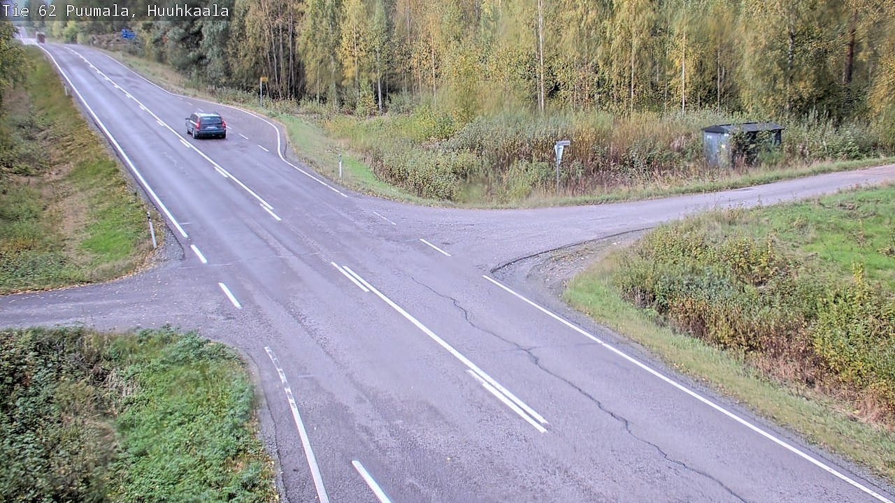 Weather Camera Image Road 62 Puumala, Huuhkaala, Puumala, Etelä-Savo
