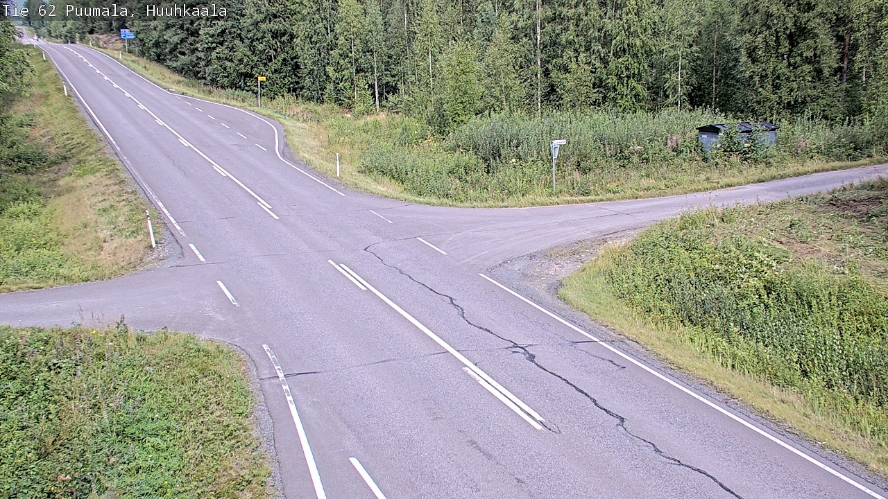 Kelikamerat Kuva Tie 62 Puumala, Huuhkaala, Puumala, Etelä-Savo
