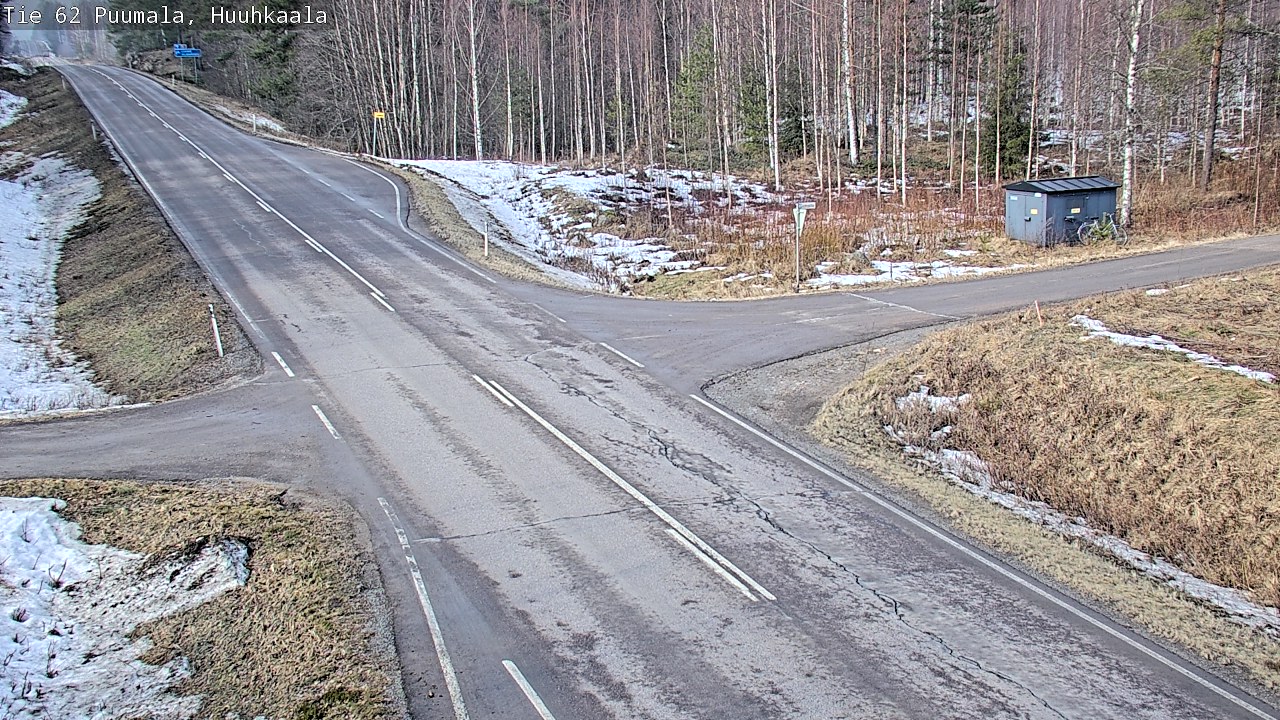 Weather Camera Image Road 62 Puumala, Huuhkaala, Puumala, Etelä-Savo