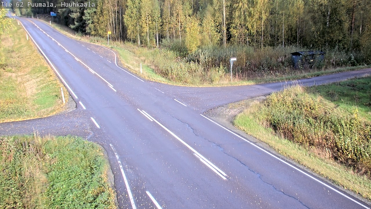 Weather Camera Image Road 62 Puumala, Huuhkaala, Puumala, Etelä-Savo