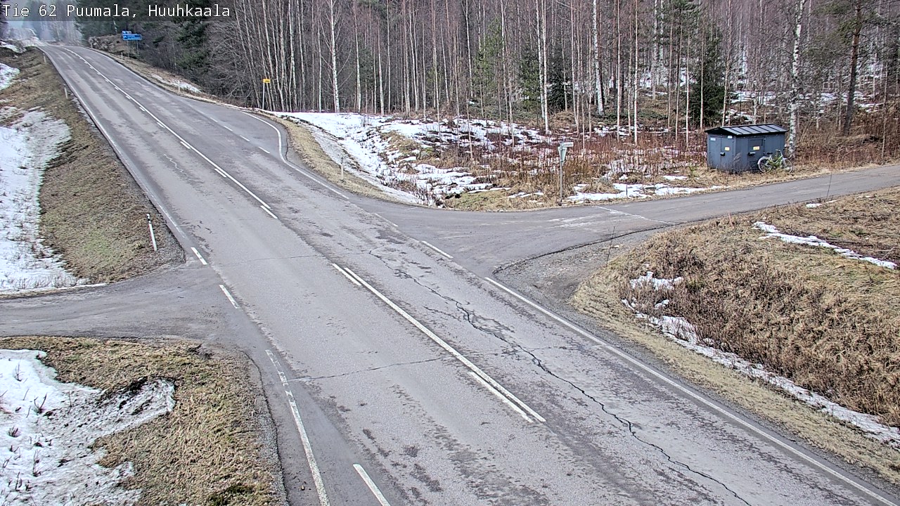 Weather Camera Image Road 62 Puumala, Huuhkaala, Puumala, Etelä-Savo