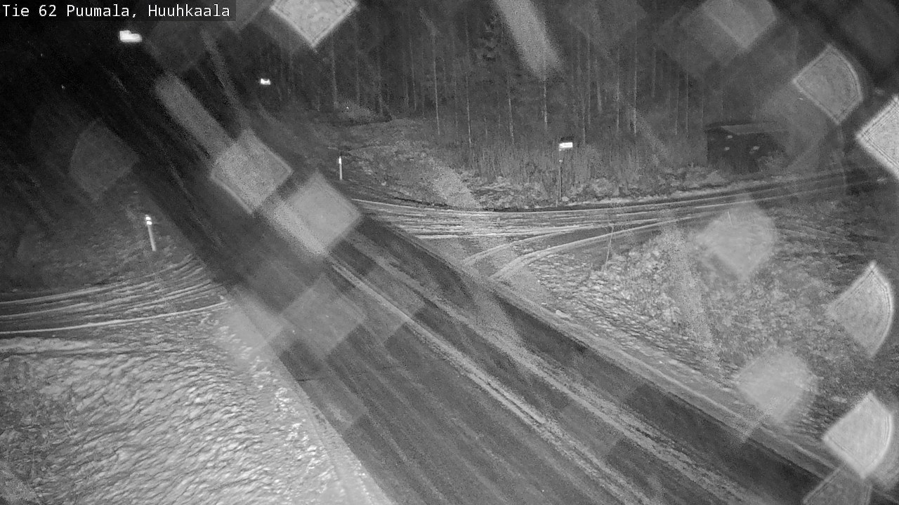 Weather Camera Image Väg 62 Puumala, Huuhkaala, Puumala, Etelä-Savo