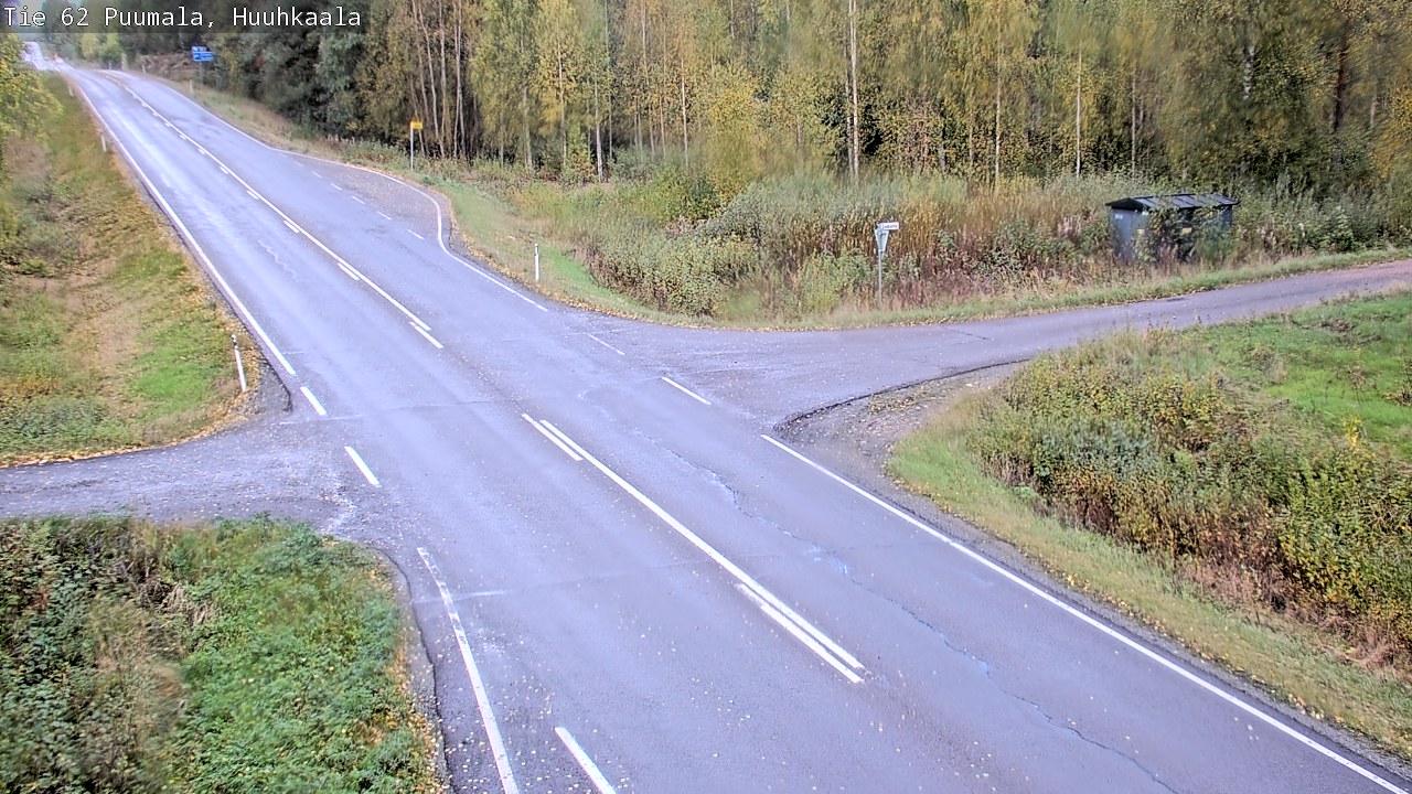 Weather Camera Image Road 62 Puumala, Huuhkaala, Puumala, Etelä-Savo