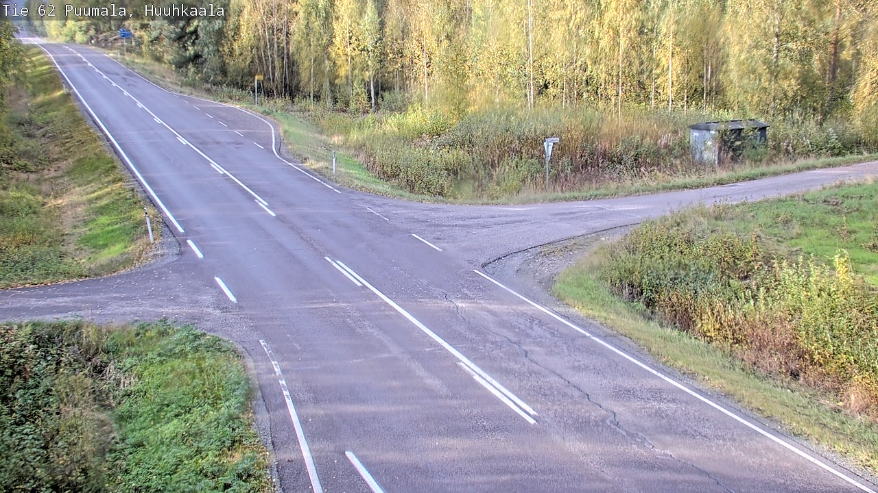 Weather Camera Image Road 62 Puumala, Huuhkaala, Puumala, Etelä-Savo