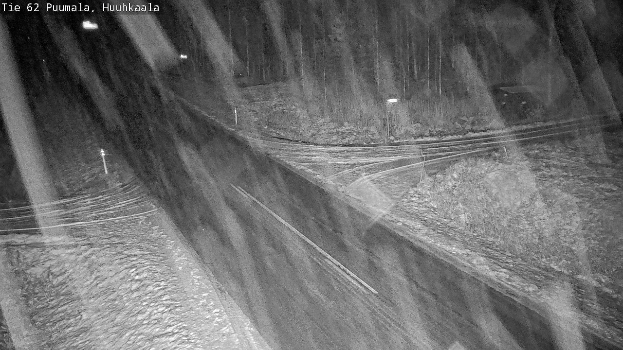 Weather Camera Image Väg 62 Puumala, Huuhkaala, Puumala, Etelä-Savo