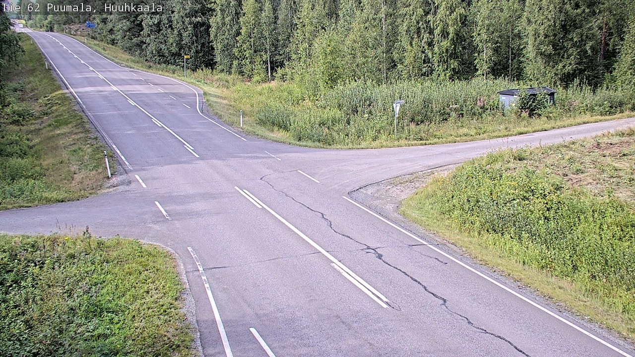 Kelikamerat Kuva Tie 62 Puumala, Huuhkaala, Puumala, Etelä-Savo
