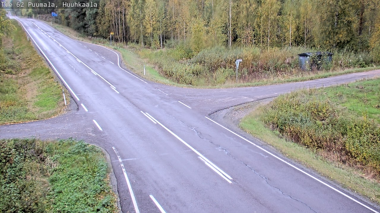 Weather Camera Image Road 62 Puumala, Huuhkaala, Puumala, Etelä-Savo