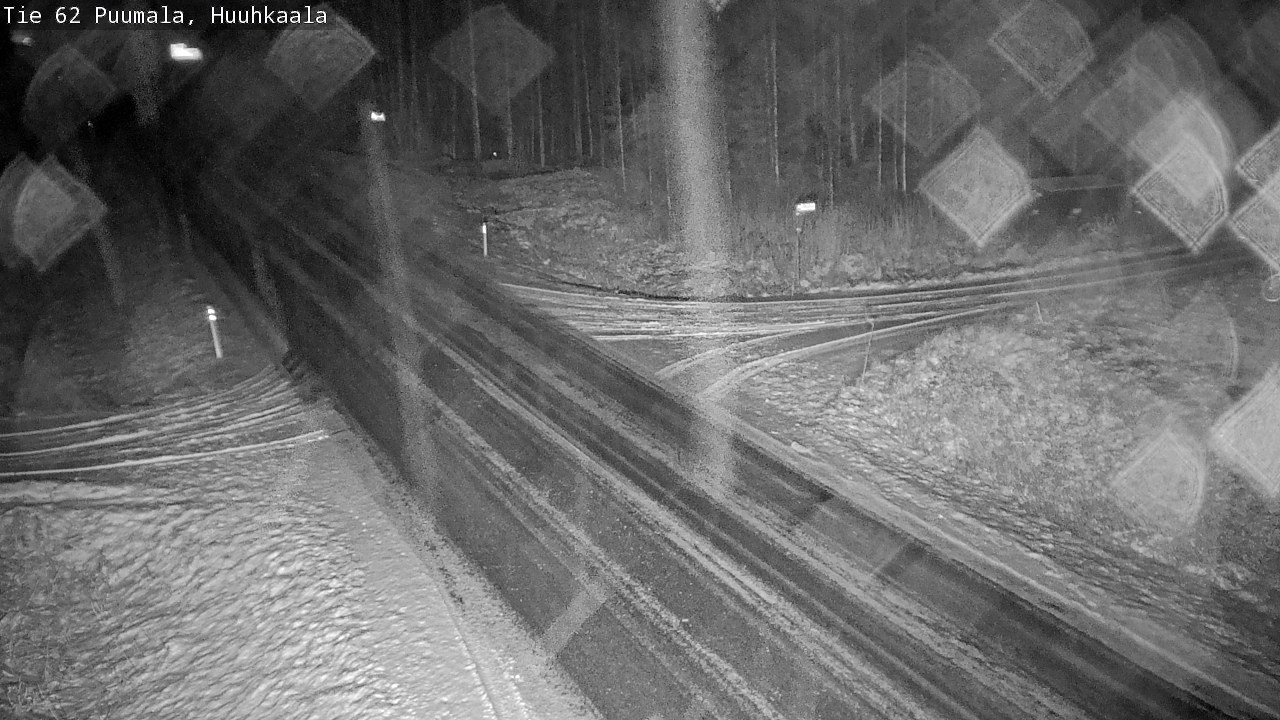 Weather Camera Image Väg 62 Puumala, Huuhkaala, Puumala, Etelä-Savo