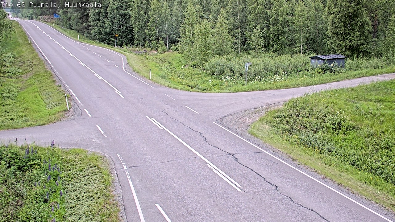 Kelikamerat Kuva Tie 62 Puumala, Huuhkaala, Puumala, Etelä-Savo