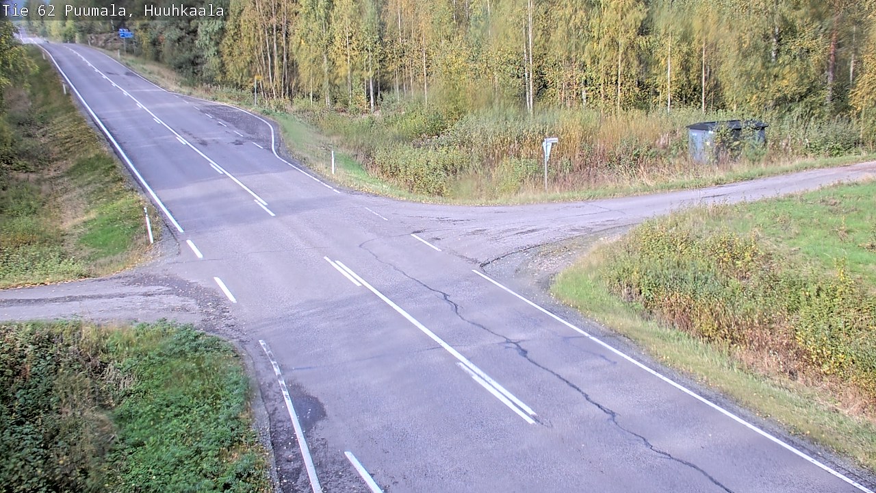 Weather Camera Image Road 62 Puumala, Huuhkaala, Puumala, Etelä-Savo