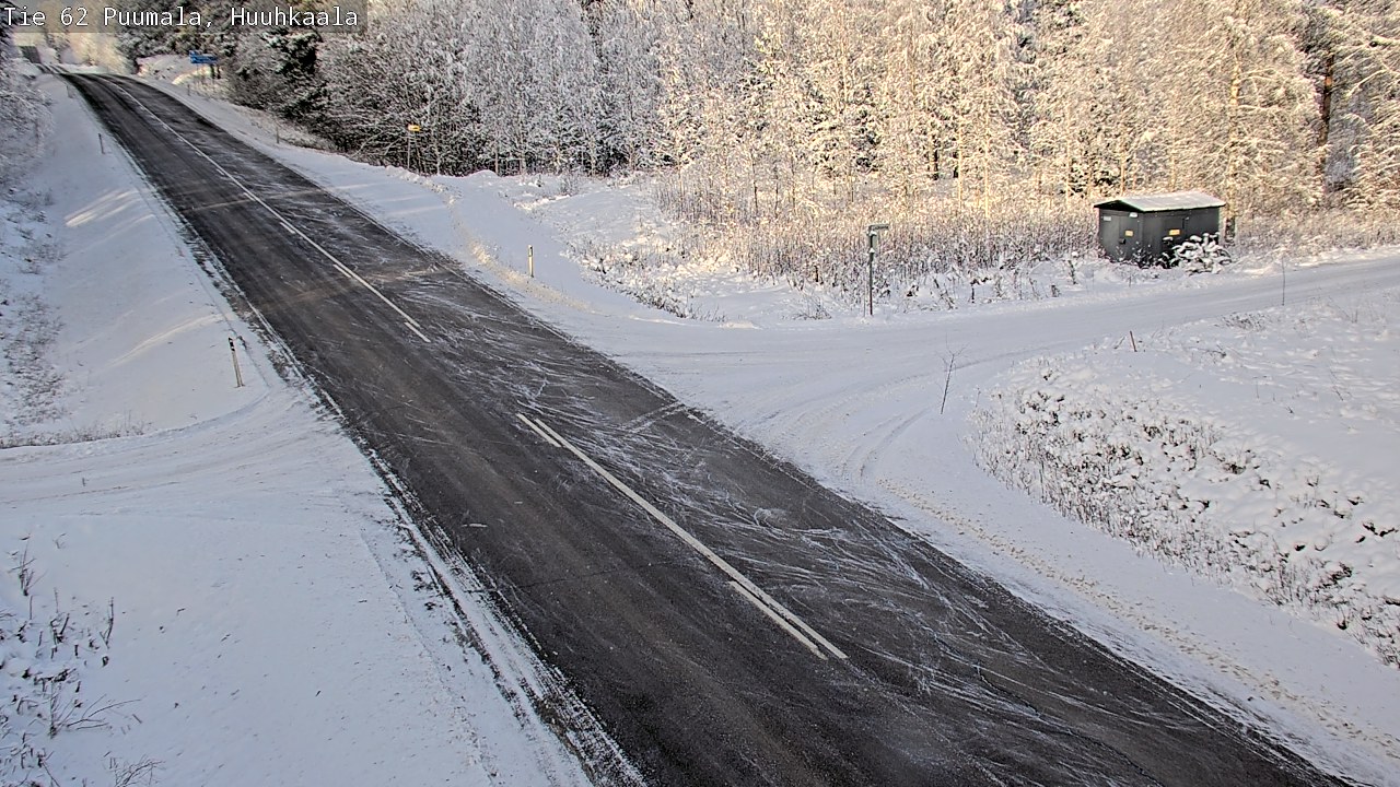 Weather Camera Image Väg 62 Puumala, Huuhkaala, Puumala, Etelä-Savo