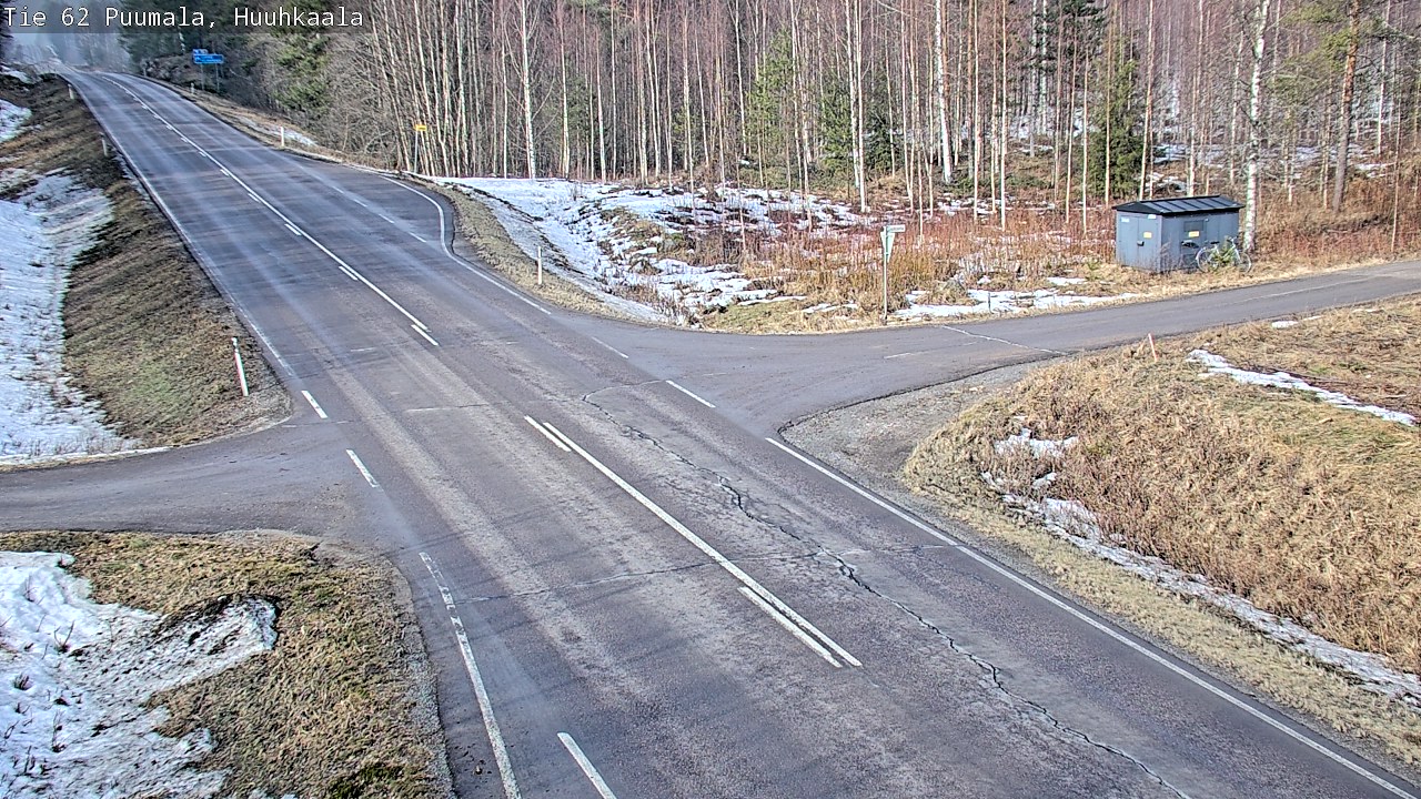 Weather Camera Image Road 62 Puumala, Huuhkaala, Puumala, Etelä-Savo