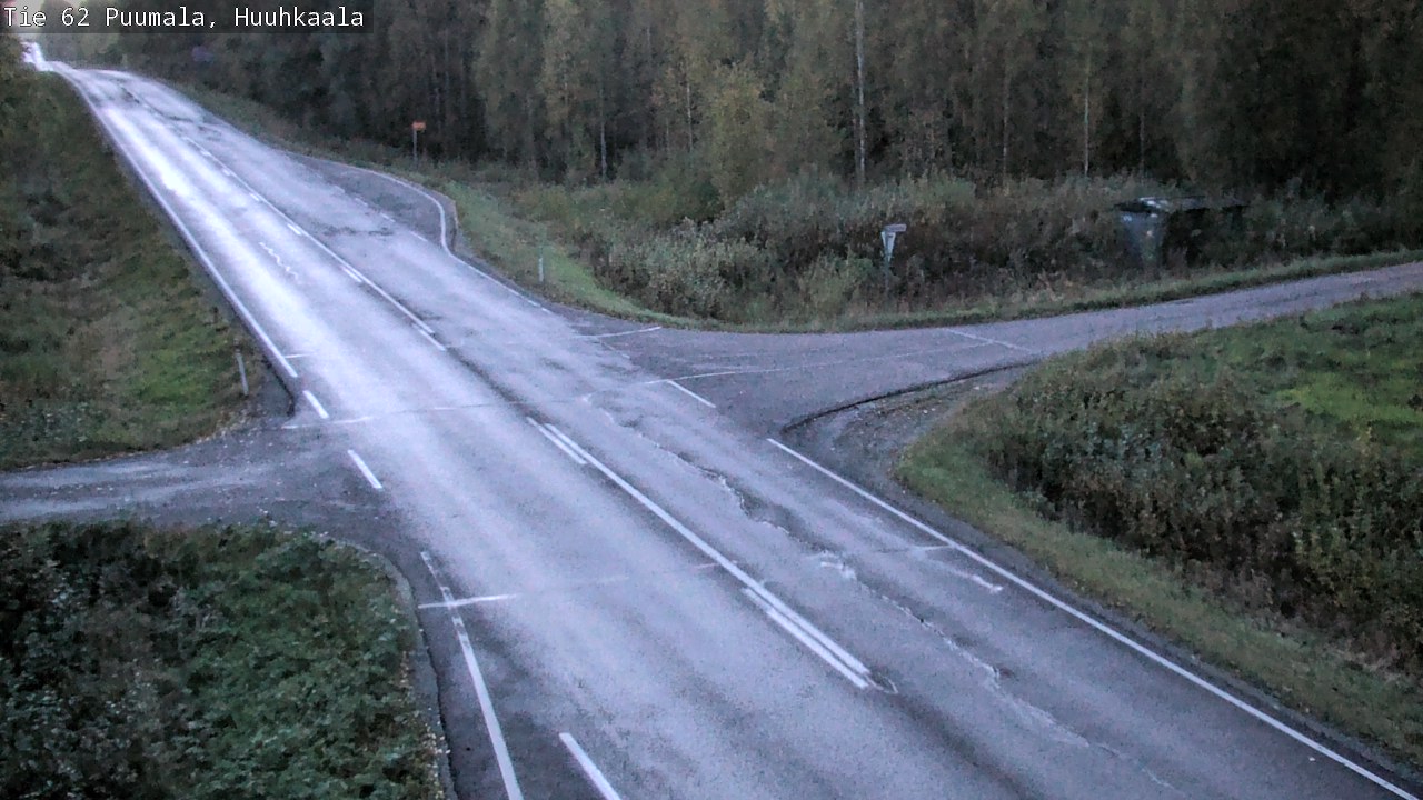 Weather Camera Image Road 62 Puumala, Huuhkaala, Puumala, Etelä-Savo