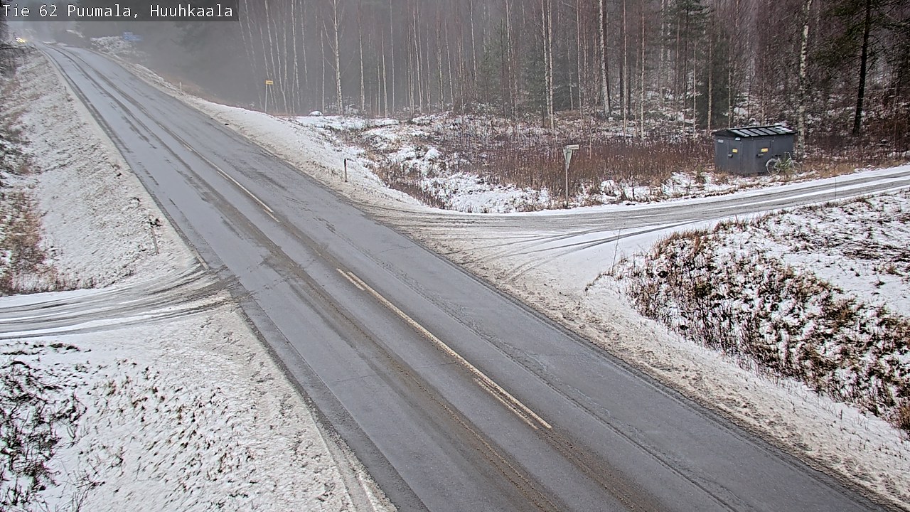 Weather Camera Image Väg 62 Puumala, Huuhkaala, Puumala, Etelä-Savo