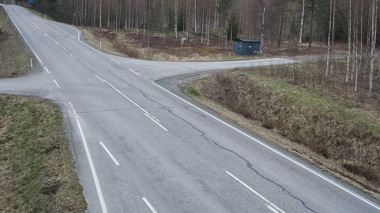 Weather Camera Image Väg 62 Puumala, Huuhkaala, Puumala, Etelä-Savo