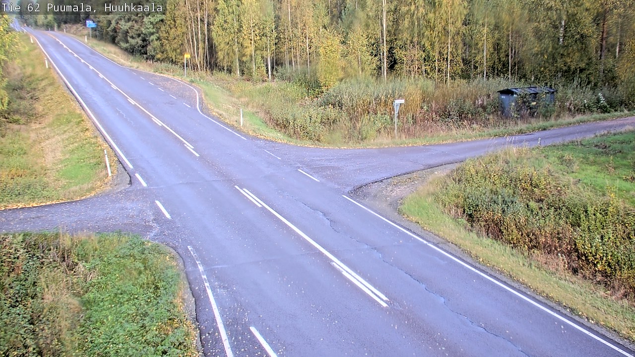 Weather Camera Image Road 62 Puumala, Huuhkaala, Puumala, Etelä-Savo