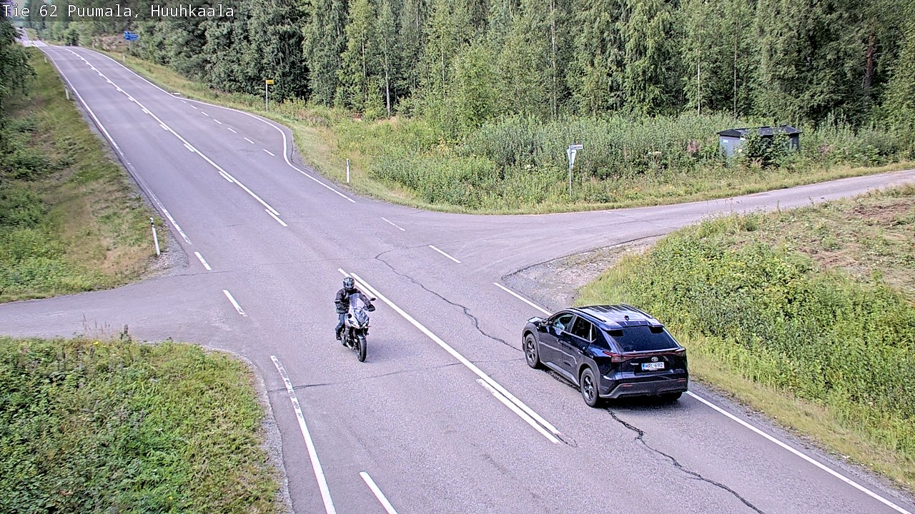 Kelikamerat Kuva Tie 62 Puumala, Huuhkaala, Puumala, Etelä-Savo