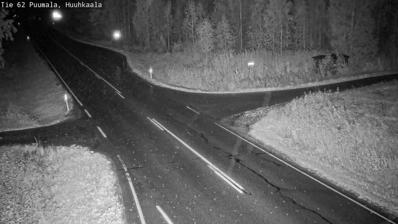 Weather Camera Image Road 62 Puumala, Huuhkaala, Puumala, Etelä-Savo