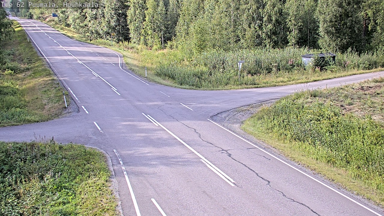 Kelikamerat Kuva Tie 62 Puumala, Huuhkaala, Puumala, Etelä-Savo