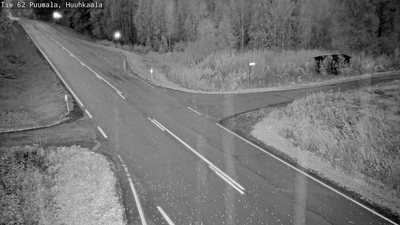 Weather Camera Image Road 62 Puumala, Huuhkaala, Puumala, Etelä-Savo