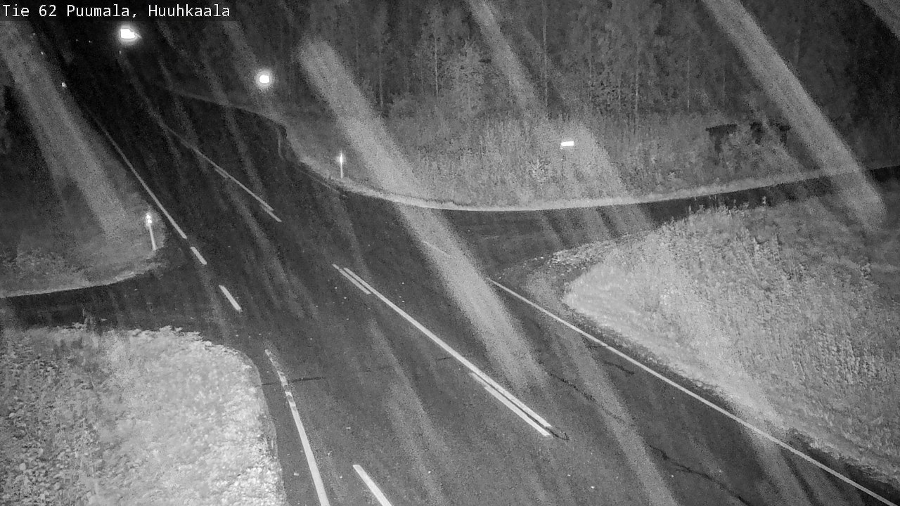 Weather Camera Image Road 62 Puumala, Huuhkaala, Puumala, Etelä-Savo