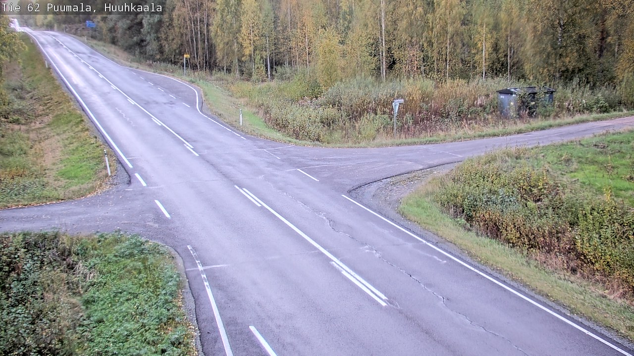 Weather Camera Image Road 62 Puumala, Huuhkaala, Puumala, Etelä-Savo