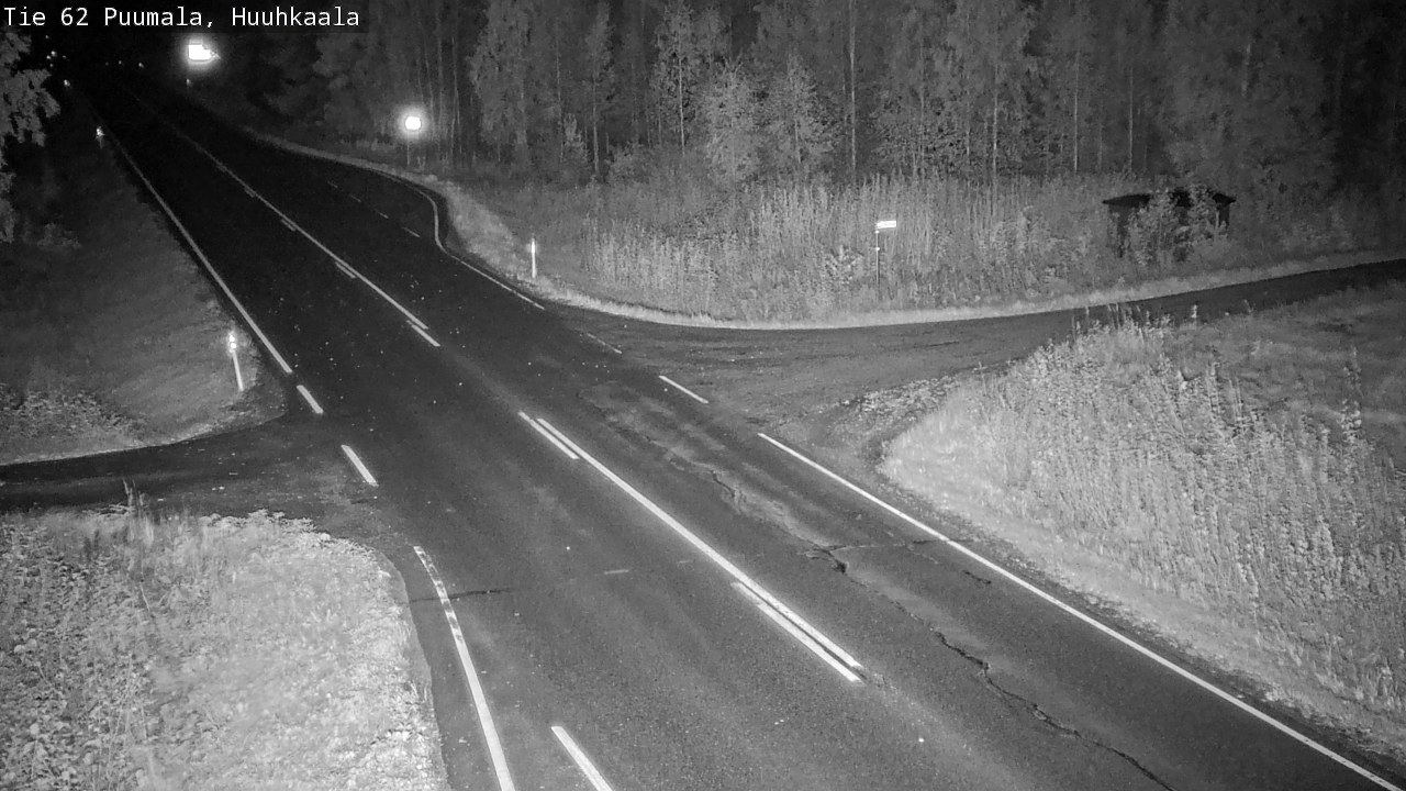 Weather Camera Image Road 62 Puumala, Huuhkaala, Puumala, Etelä-Savo
