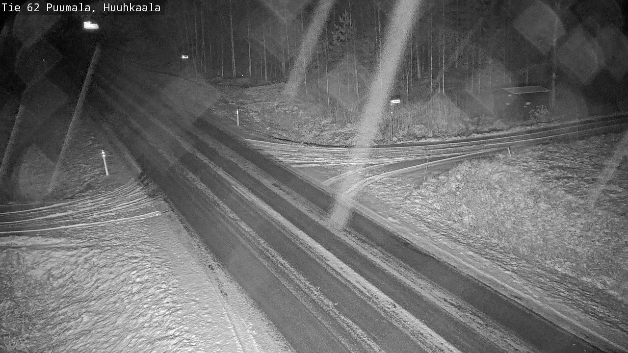 Weather Camera Image Väg 62 Puumala, Huuhkaala, Puumala, Etelä-Savo